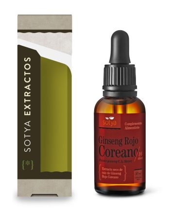Extracto glicerinado de ginseng rojo coreano 50ml Sotya
