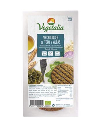 Vegeburguer de tofu y algas bio 160g Vegetalia