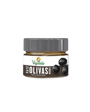 Pate de olivas negras bio 100g Vegetalia