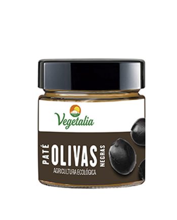 Pate de olivas negras bio 180g Vegetalia