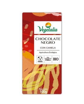 Chocolate negro con canela 100g Vegetalia