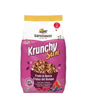 Muesli Krunchy Sun frutos bosque Bio 375g Barnhouse