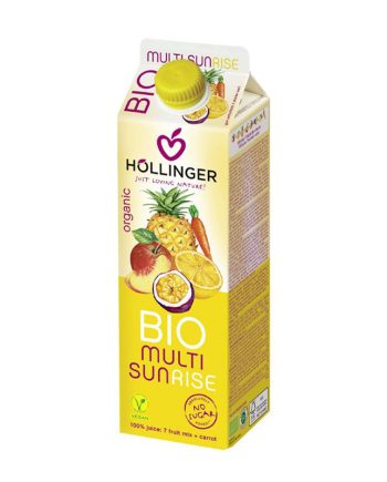 Zumo Multi Sunrise (multifrutas) Bio 1L Hollinger