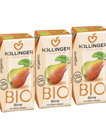 Zumo de Pera Bio 3x200ml Hollinger