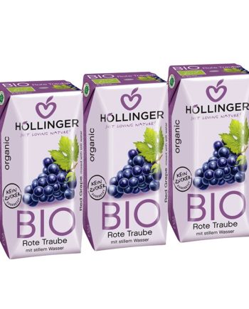 Zumo de Uva negra Bio 3x200ml Hollinger