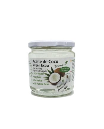 Aceite de coco virgen extra Bio 250 g Dream Foods