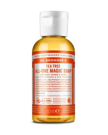 Jabon liquido arbol del te bio 60ml Dr. Bronner's