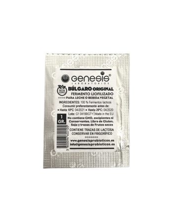 Fermento Yogur bulgaro original 1g Genesis
