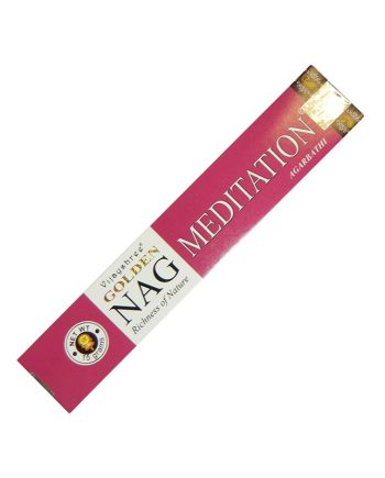 Incienso golden meditation 12x15g Nag champa