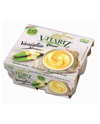 Postre de arroz vainilla Bio 4x100g Vitariz