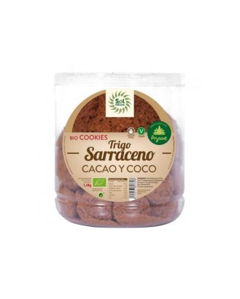 Galletas Granel T.Sarraceno Coco Cacao Bio 1.3Kg Sol Natural