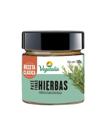 Pate de finas hierbas bio 180g Vegetalia