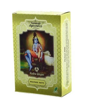 Multani Mitti tratamiento capilar natural 100g Radhe Shyam