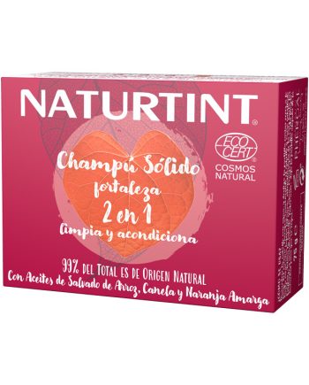Champu solido fortaleza pastilla Cosmos 75g Naturtint