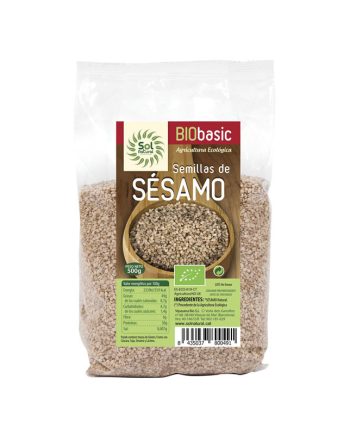 Semillas de Sesamo natural Bio 500g Sol Natural