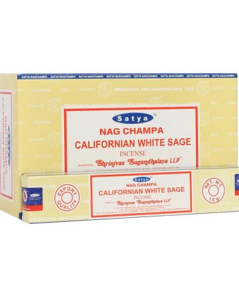 Incienso Satya California White Sage (Salvia) 12x15g Nag Champa