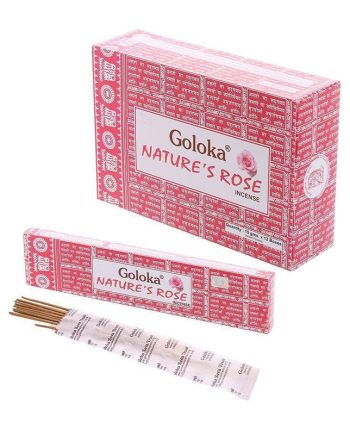 Incienso Goloka Nature's Rose 12x15g Nag Champa