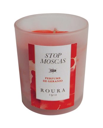 Vela vaso Stop Moscas Geranio 30H Roura