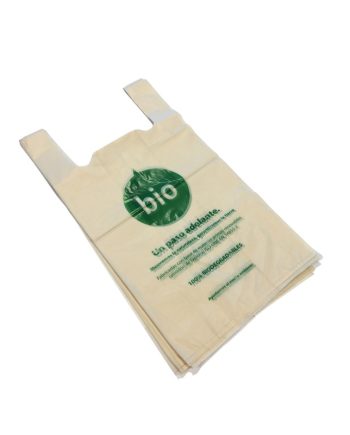 Bolsa camiseta grande (Shirt) 50x55 Compostable 100unds