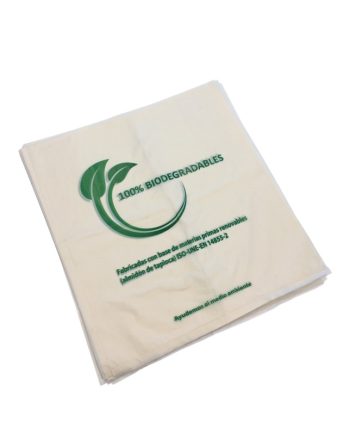 Bolsa sin Asa Basura 48x52 100% Biodegradable 100 unds