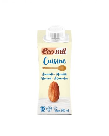 Crema para cocinar de almendra cuisine Bio 200ml Ecomil