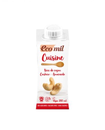 Crema para cocinar de anacardo cuisine Bio 200ml Ecomil