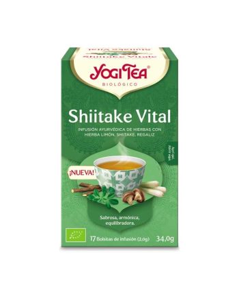 Yogi Tea Shiitake Vital Bio 17 filtros BIO