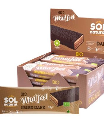 Whafeel Bañado Espelta integral y Cacao bio 16x40g Sol Natural
