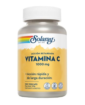 Vitamina C 1000mg A/R 100 comprimidos Solaray