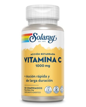 Vitamina C 1000mg A/R 30 comprimidos Solaray
