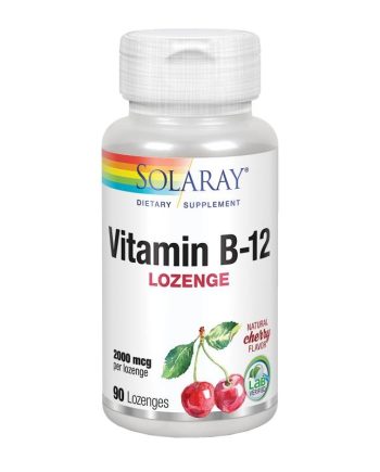 Vitamina B12 2000mcg 90comp Solaray