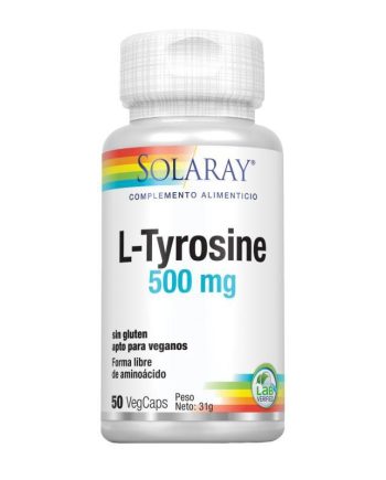 L-Tirosina 500mg 50vcaps Solaray