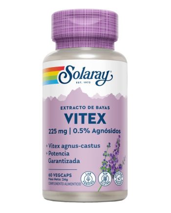 Vitex Agnus Castus Sauzgatillo 60vcaps Solaray