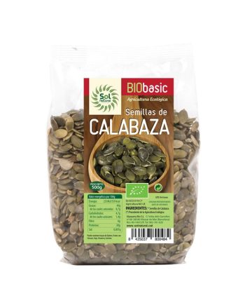 Semillas de calabaza Bio 500g Sol Natural