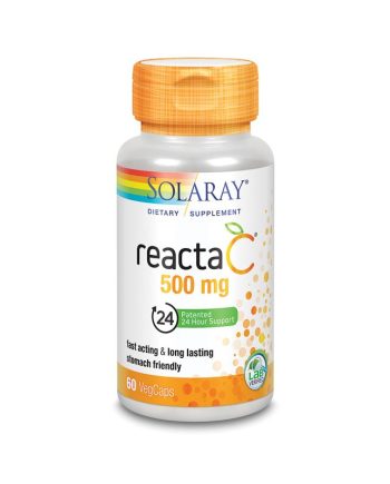 Reacta C 500mg 60 vcaps Solaray