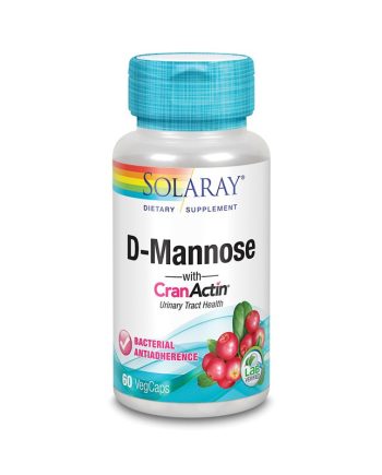 D-Mannose+ CranActin 60vcaps Solaray