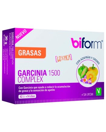 Biform Garcinia 1500 complex 42 capsulas Dietisa