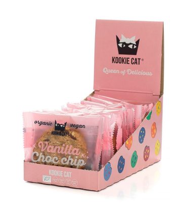 Galleta con vainilla & chocolate Bio 12x50g Kookie Cat
