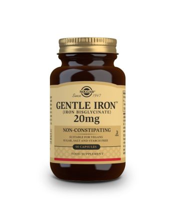 Hierro Gentle 20mg 90vcaps Solgar