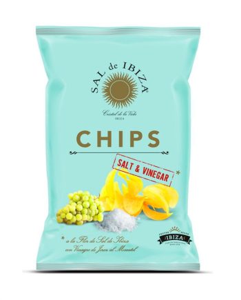 Patatas fritas vinagre y sal 125g Sal de Ibiza