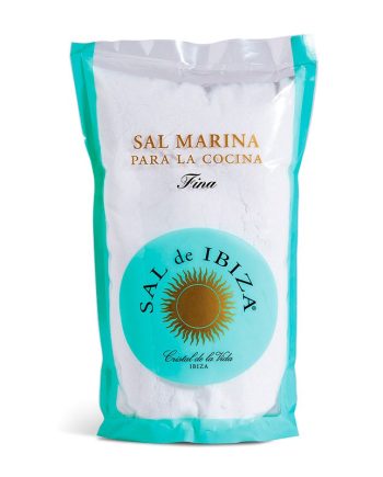 Sal marina fina bolsa 1kg Sal de Ibiza