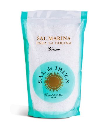 Sal marina grano bolsa 1kg Sal de Ibiza