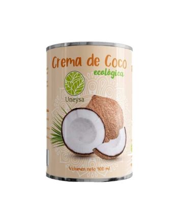 Crema de coco 22%MG Bio 400ml Uneysa