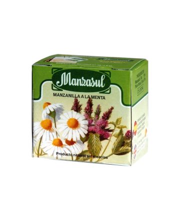 Manzasul Manzanilla y menta 10 filtros La Leonesa