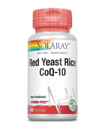 Red Yeast Rice Plus Q10 60 vcaps Solaray