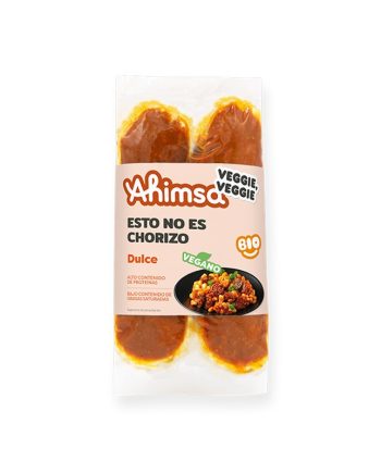 Chorizo dulce vegano Bio 230g Ahimsa