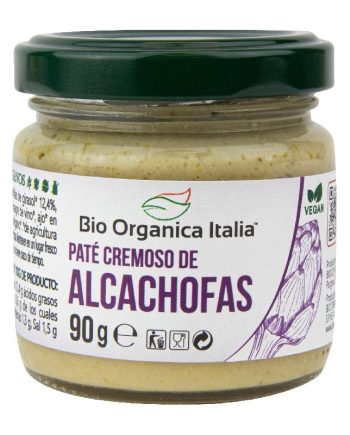 Pate de alcachofas Bio 100 g Organica Italia