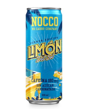 Bebida energetica Limon del Sol con BCAA 330ml Nocco