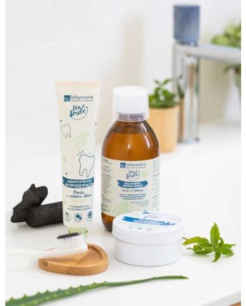 Enjuague bucal menta y solidago Bio 250ml La Saponaria