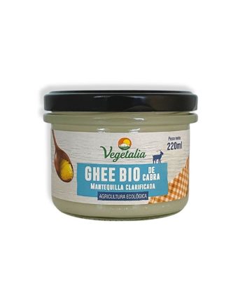 Ghee cabra mantequilla clarificada bio 220ml Vegetalia